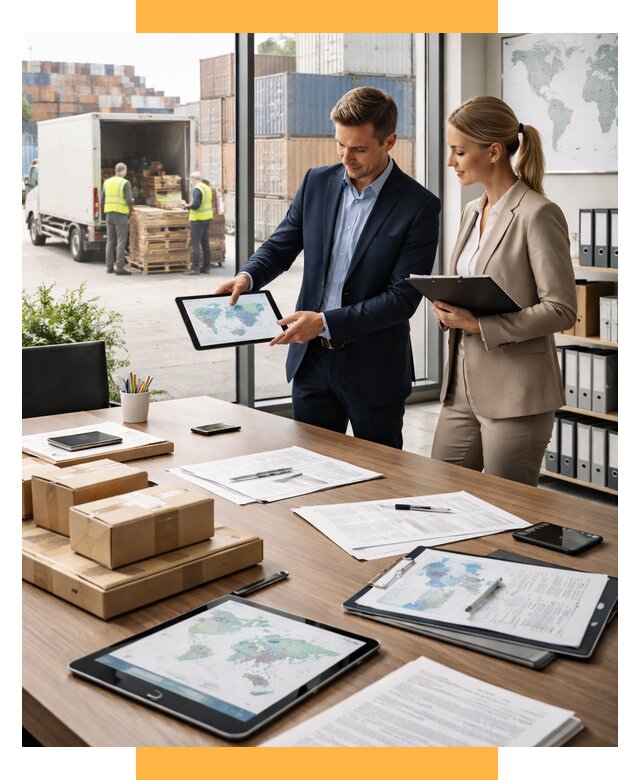 Международные перевозки для юридических лиц от 85944 р. | СетСервис-Срд