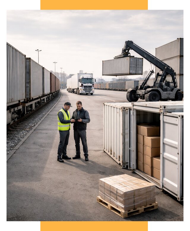 Международные мультимодальные перевозки от 45500 р. | СетСервис-Срд