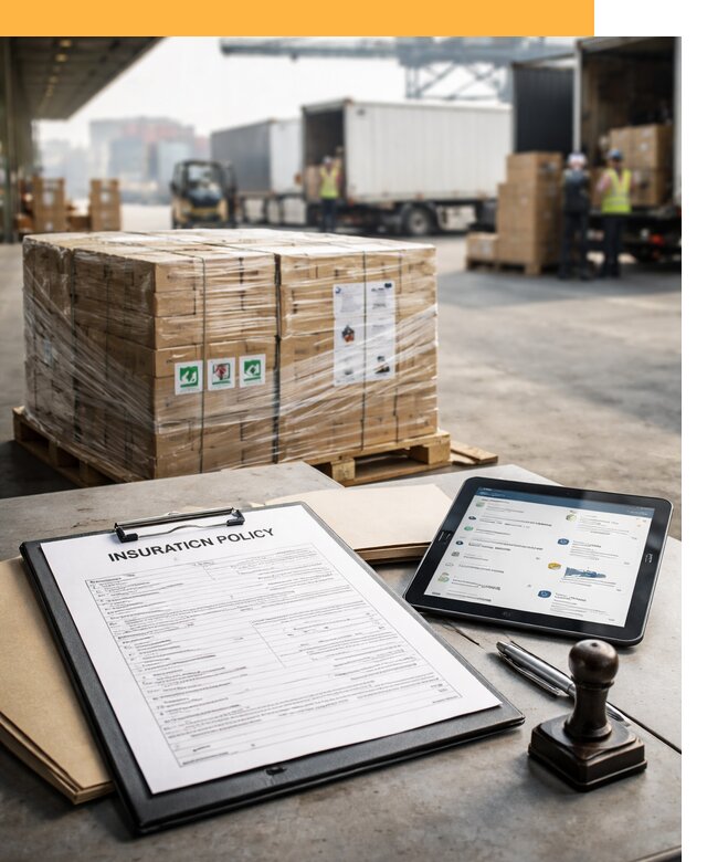 Страхование международных грузов от 3539 руб, полная защита