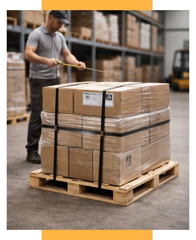 Упаковка и паллетирование грузов от 3539 р. | СетСервис-Срд