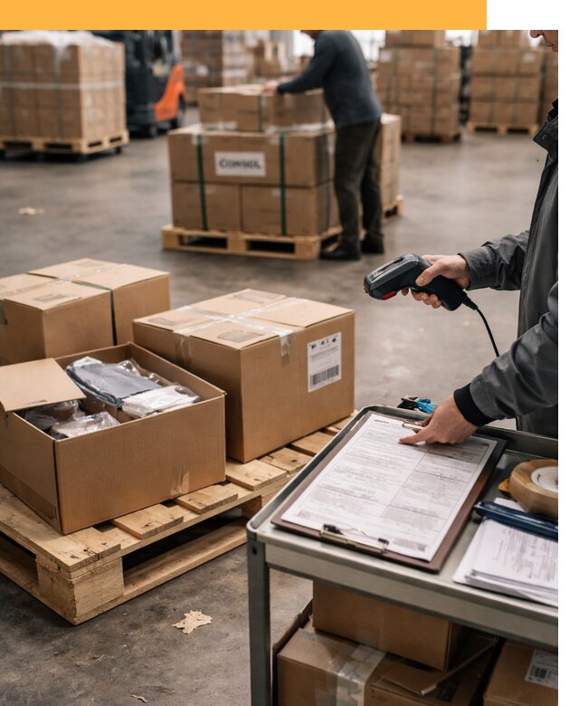 Сборные грузы из Китая: доставка, склад и таможня от 18200