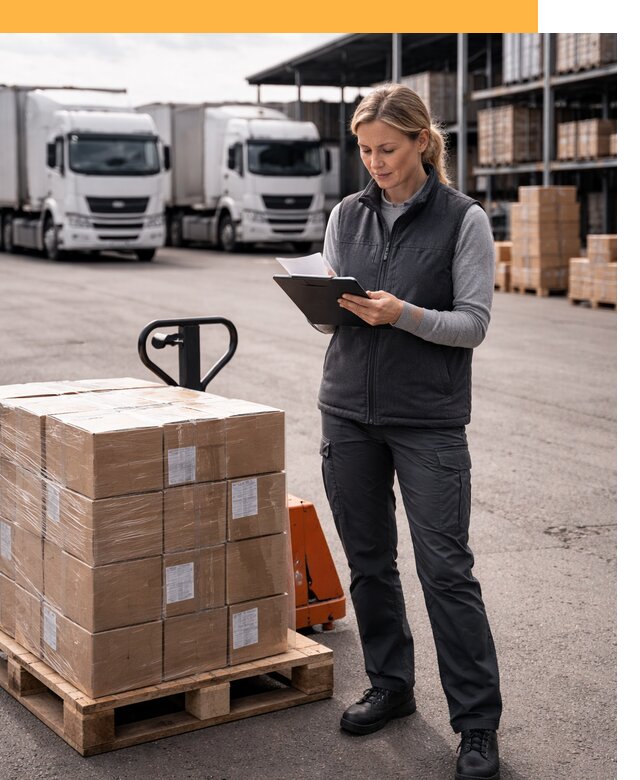 Доставка грузов из Европы к дверям клиента от 12133 руб