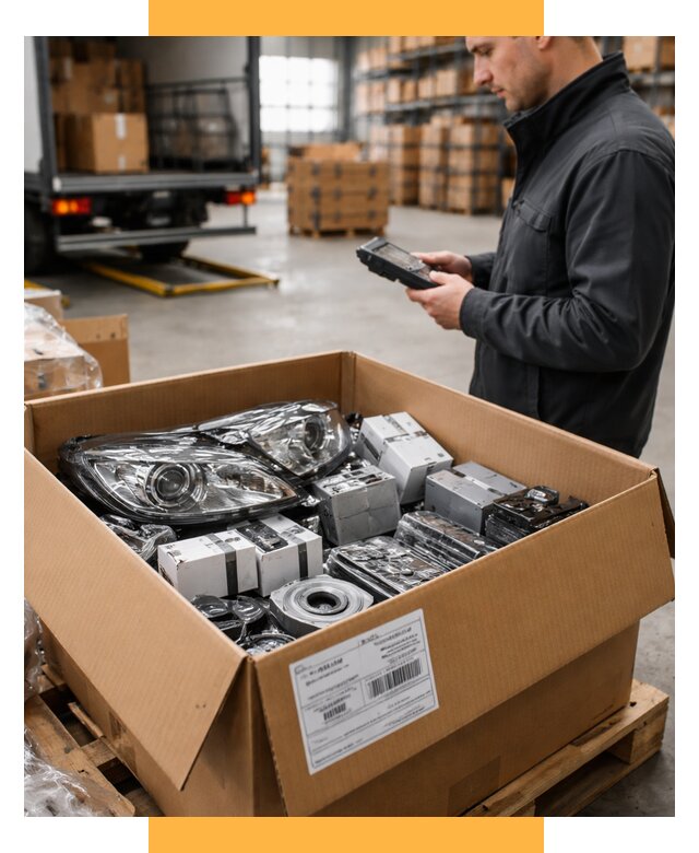 Доставка автозапчастей из Европы под ключ от 12639 р. | СетСервис-Срд