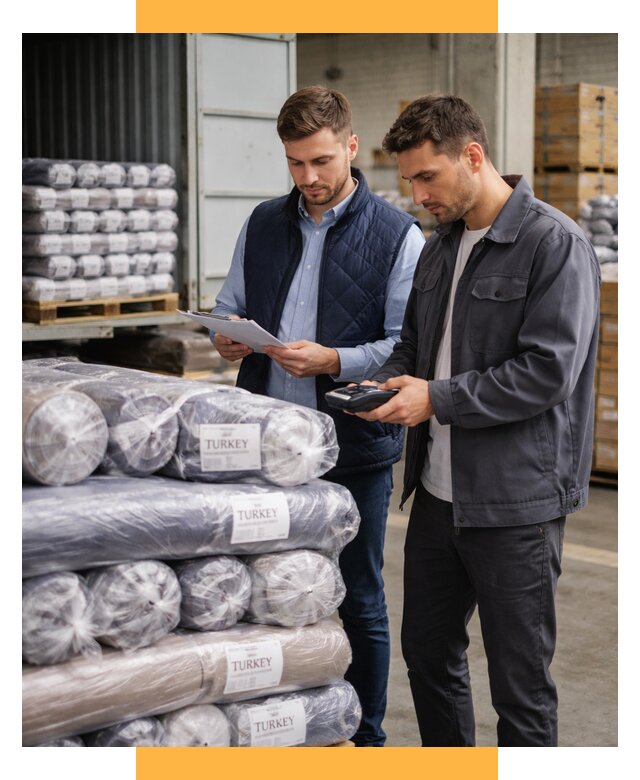 Доставка текстиля из Турции от 45500 р. под ключ, СетСервис-Срд