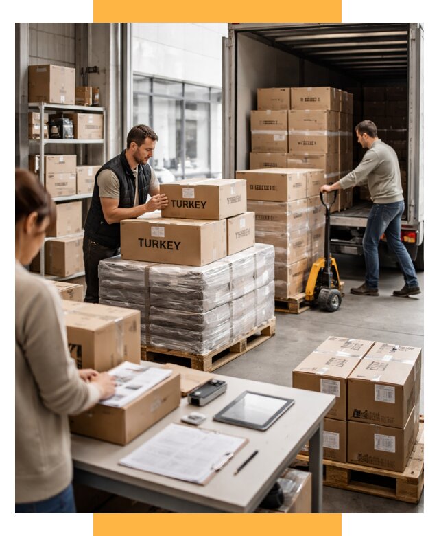 Доставка одежды из Турции от 6572 р. под ключ, СетСервис-Срд