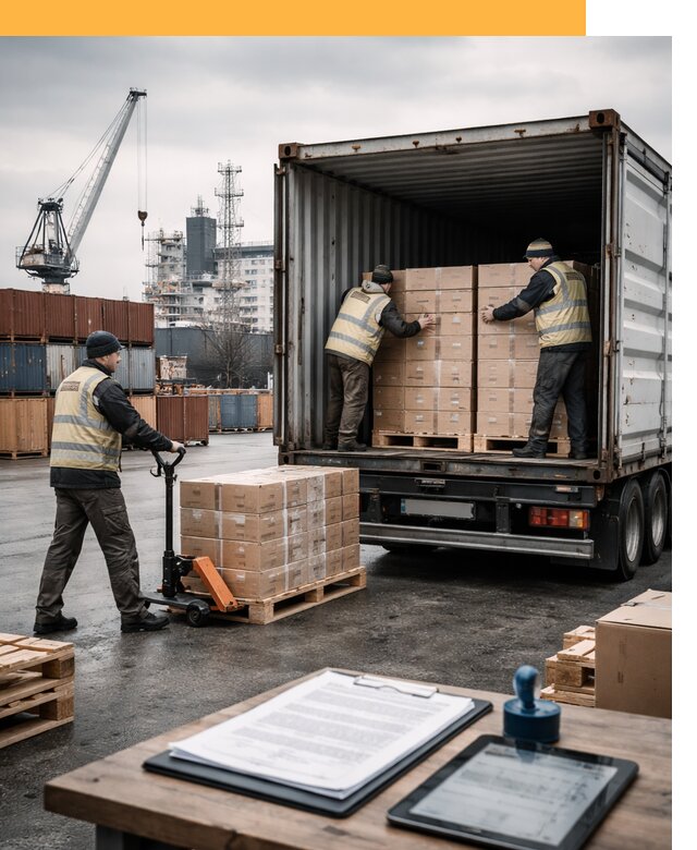 Доставка грузов из Латвии от 25278 руб, морская, авто, авиа