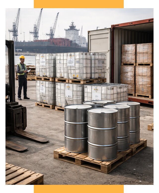 Доставка химического сырья из Индии от 252775 р. | СетСервис-Срд