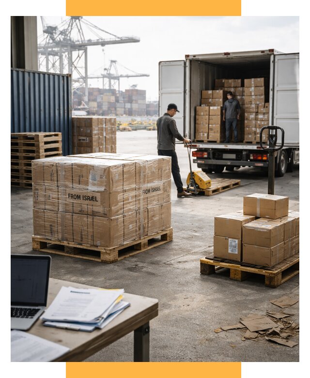 Доставка грузов из Израиля от 15167 р., логистика от СетСервис-Срд