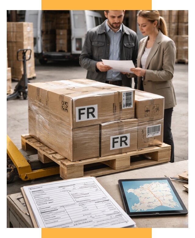 Доставка грузов в Францию от 25278 р., логистика СетСервис-Срд