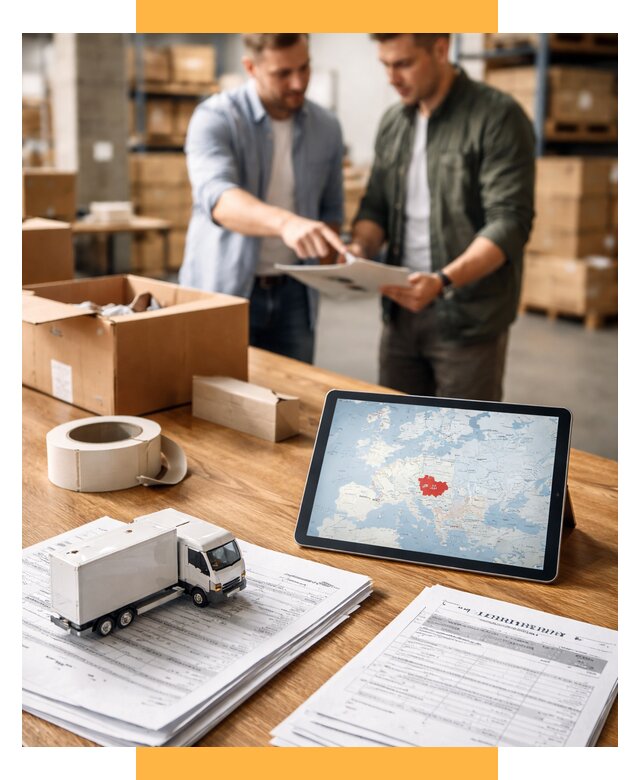 Доставка грузов в Чехию от 35389 р. - логистика СетСервис-Срд