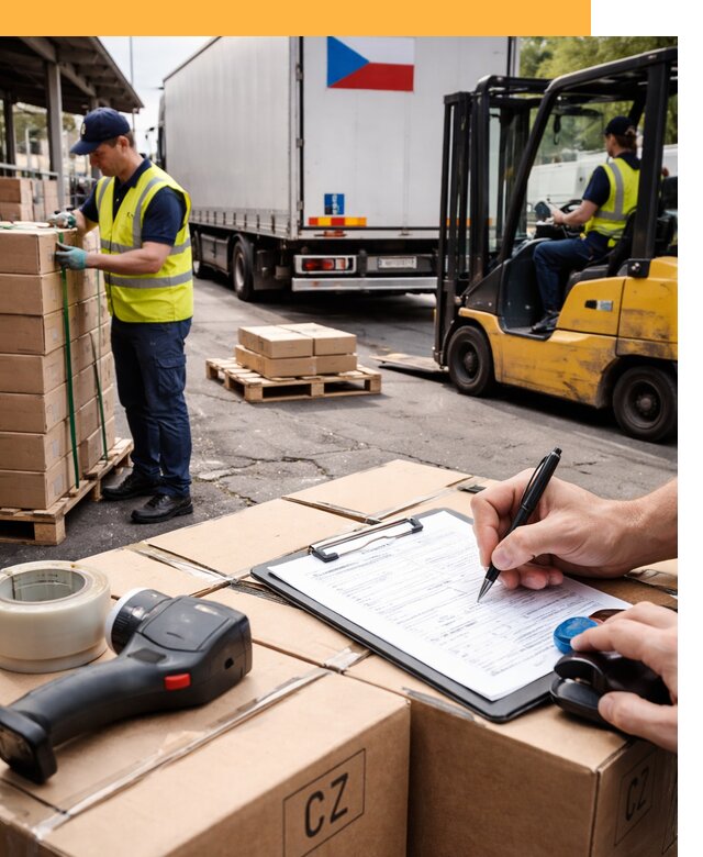 Доставка грузов в Чехию от 35389 руб, международные перевозки