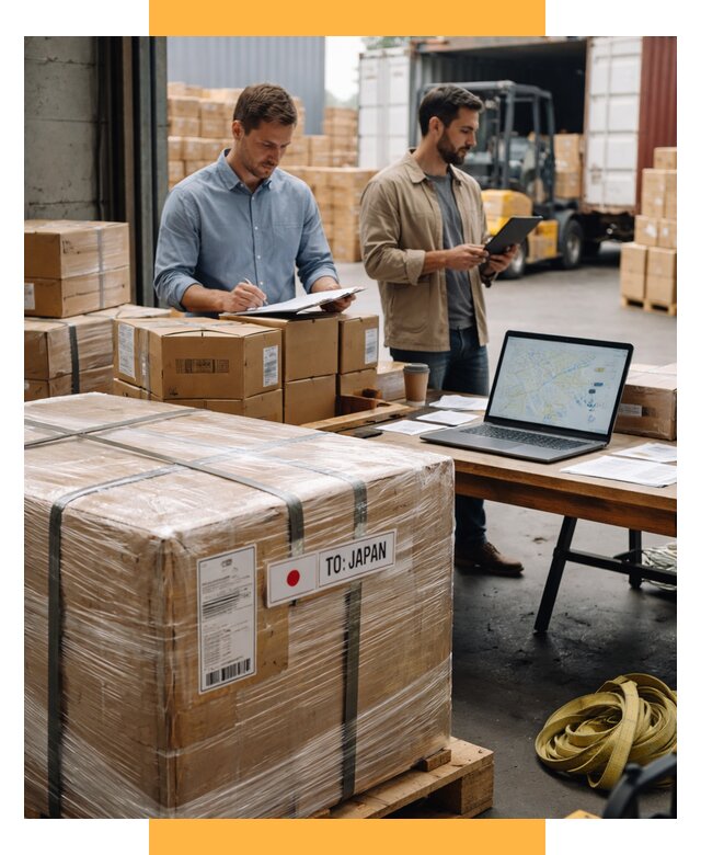 Доставка грузов в Японию от 25278 р., логистика СетСервис-Срд