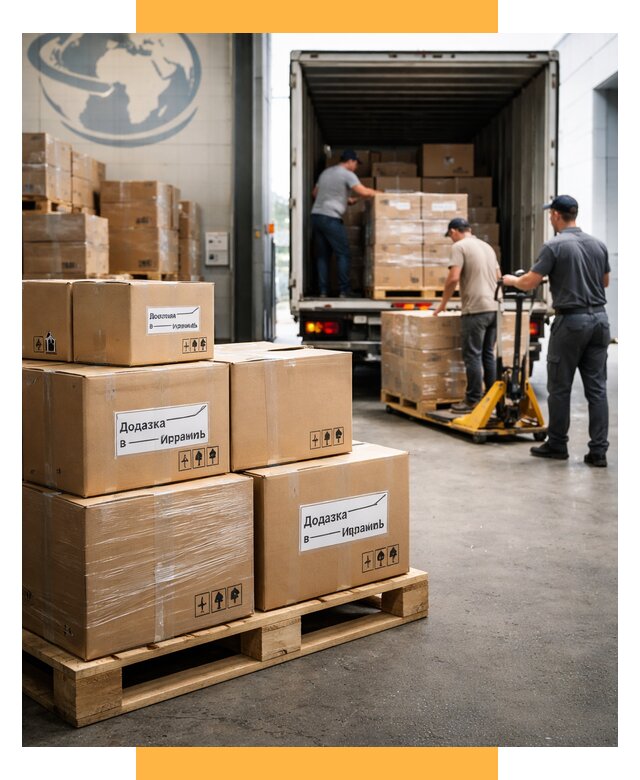 Доставка грузов в Израиль и экспорт от 45500 р. СетСервис-Срд
