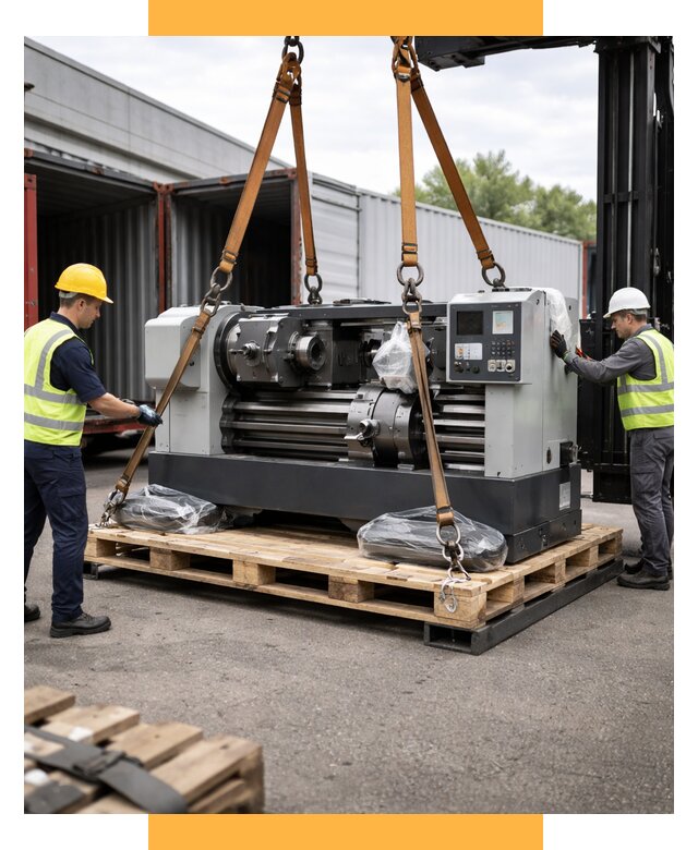 Перевозка станков и таможня от 60666 р. | СетСервис-Срд логистика