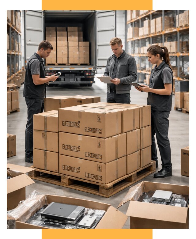 Перевозка электроники и таможня под ключ от 12639 р. | СетСервис-Срд