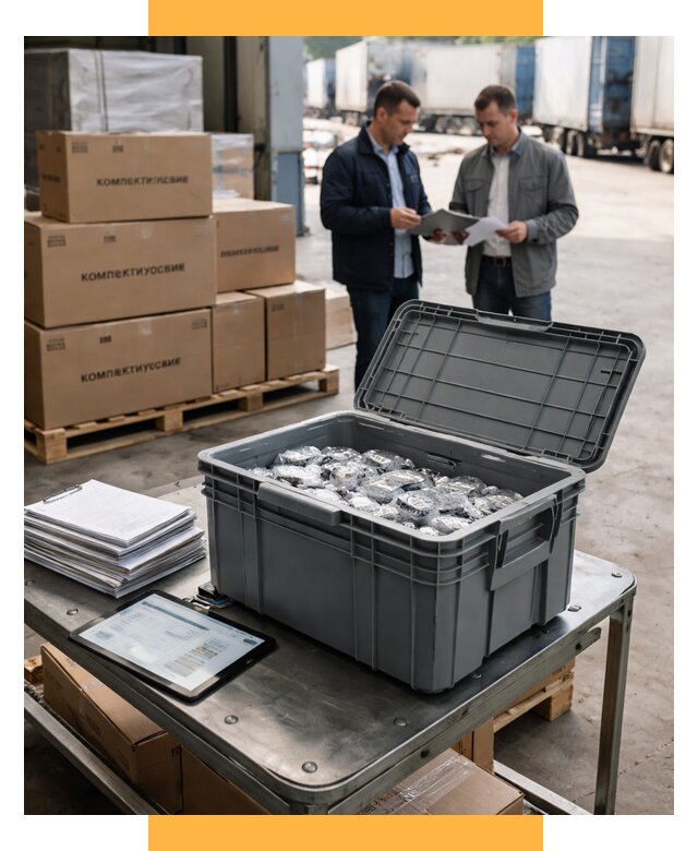 Перевозка комплектующих из Китая от 6572 р. | СетСервис-Срд