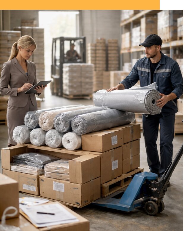 Перевозка текстиля по миру от 15167 руб. с таможней и страхованием