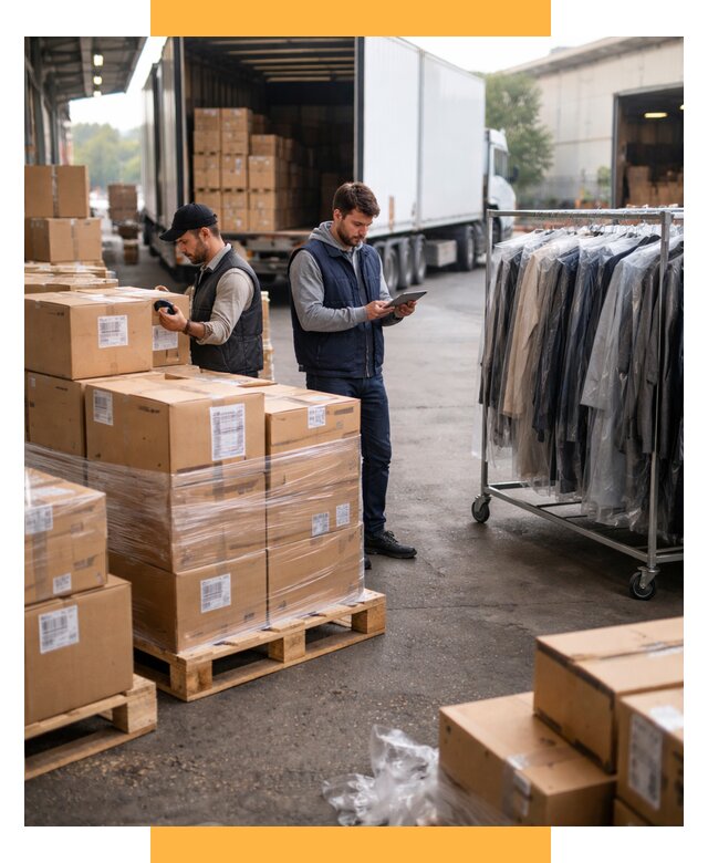 Перевозка и доставка одежды из Китая от 7583 р., СетСервис-Срд