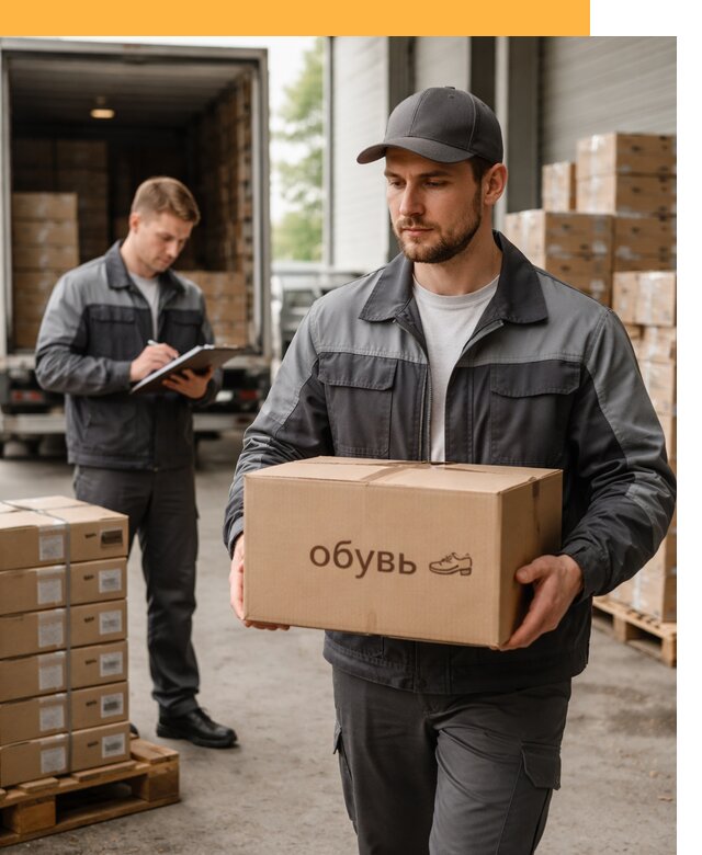 Международная перевозка обуви с таможенным оформлением от 4550