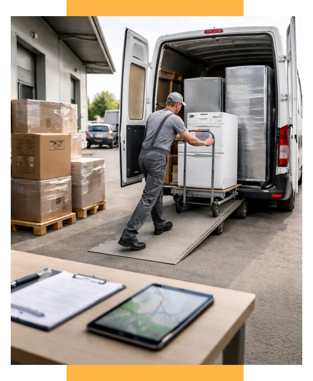 Перевозка бытовой техники от 6572 р. - логистика СетСервис-Срд