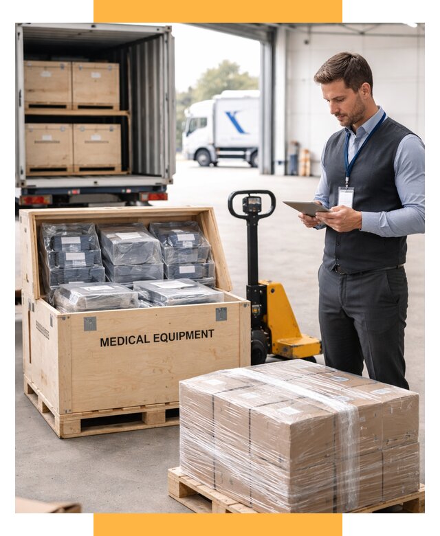 Перевозка медицинского оборудования от 15167 р. в СетСервис-Срд