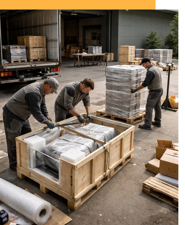 Перевозка выставочных грузов по миру от 25278 руб за м2 с таможней