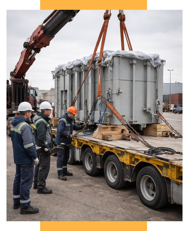 Перевозка проектных грузов под ключ от 35389 р., СетСервис-Срд