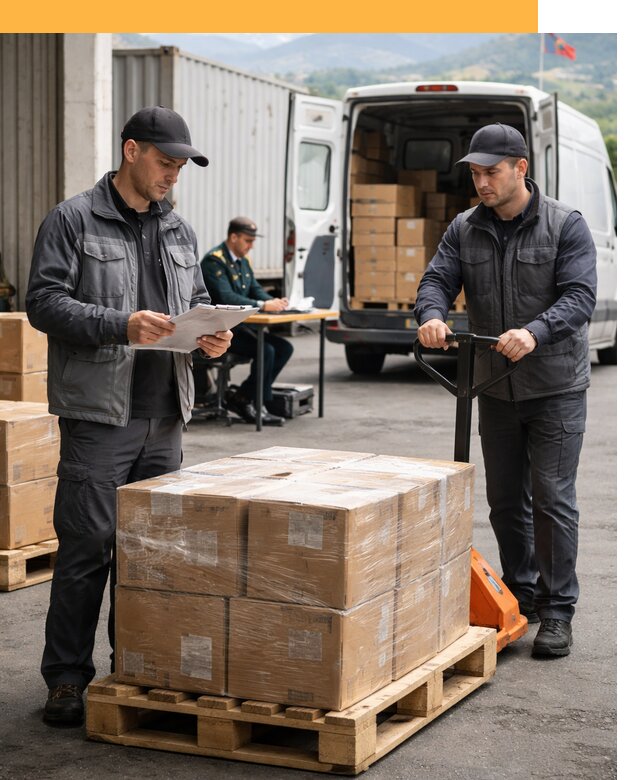 Доставка грузов через Армению, быстрая таможенная очистка от 25278