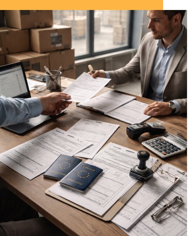 Таможенное оформление грузов из Европы от 8594 руб