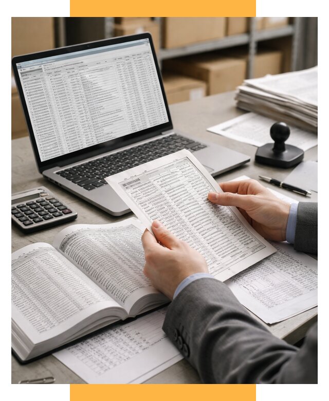 Подбор и проверка кода ТН ВЭД от 2528 р. - СетСервис-Срд