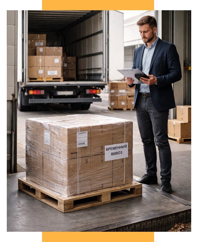 Временный вывоз товаров под ключ от 8089 р. | СетСервис-Срд