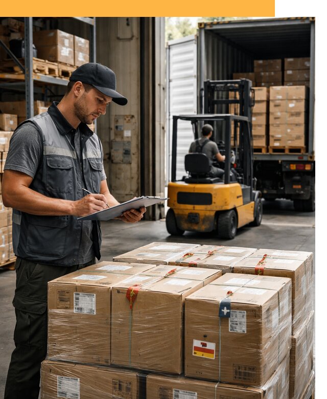 Реэкспорт товаров с таможенным оформлением и доставкой от 12133