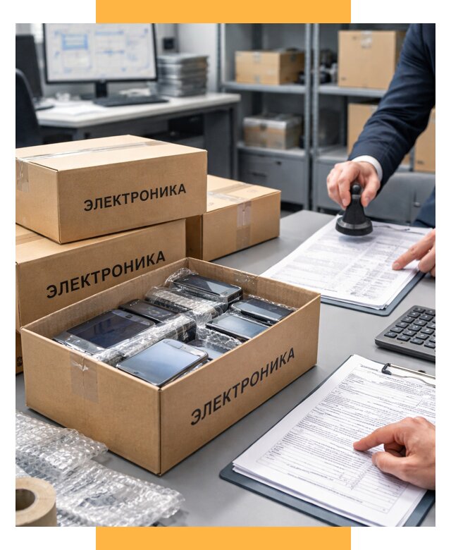 Растаможка электроники под ключ от 8089 р. СетСервис-Срд
