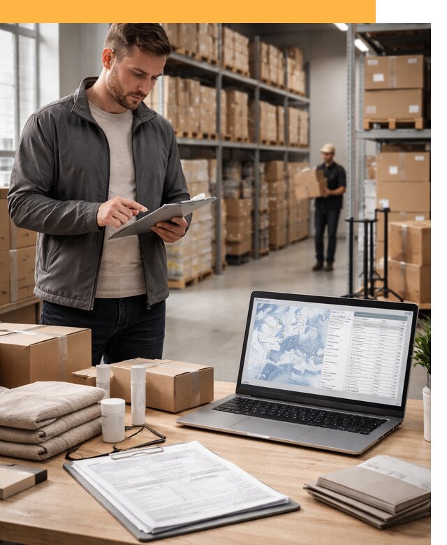 Закупка товаров в Европе под ключ: доставка, таможня от 7583 руб