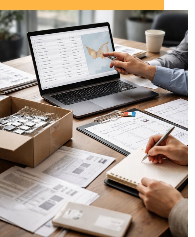 Поиск надежного поставщика в ОАЭ от 12133 рублей