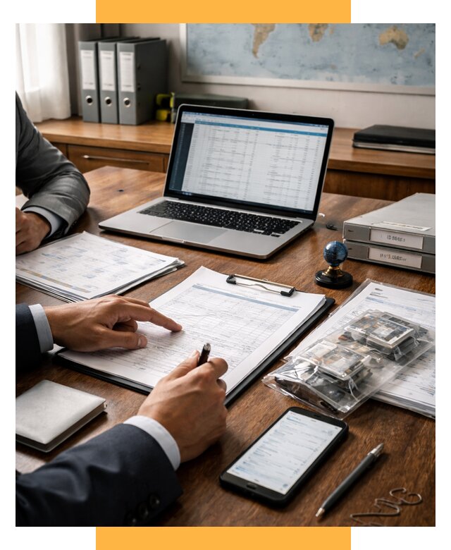 Проверка поставщика за рубежом от 8594 р. | СетСервис-Срд аудит