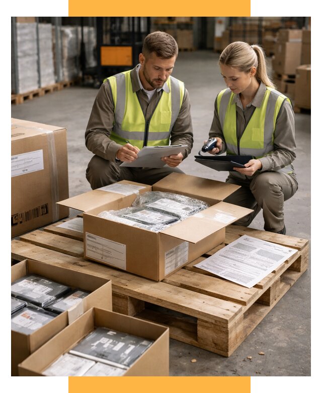 Инспекция товара перед отправкой от 4550 р. | СетСервис-Срд