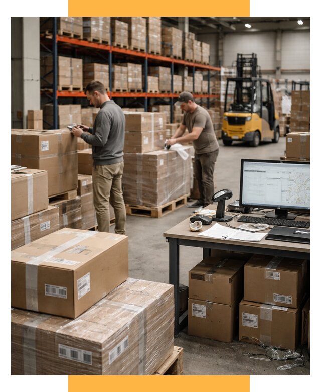 Склад консолидации в Европе от 6572 р., услуги СетСервис-Срд